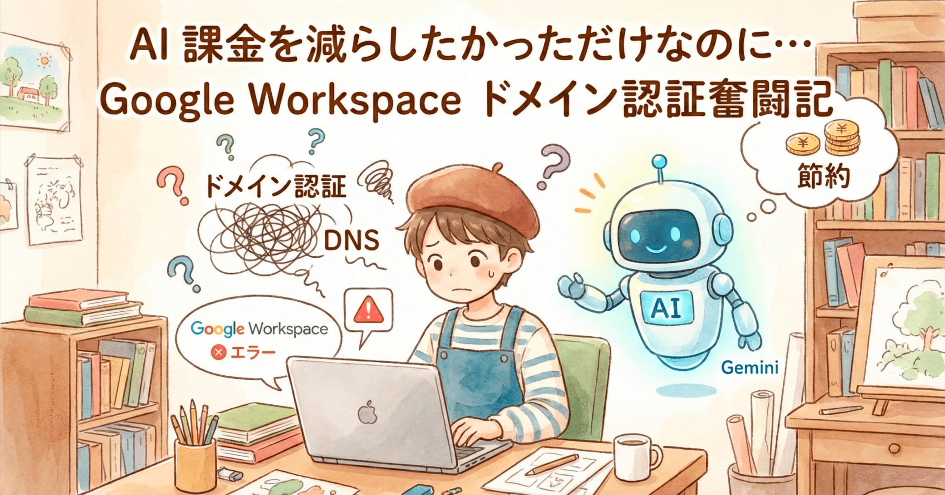 備忘録】Google Workspace のドメイン認証でドツボにはまった話｜Katy