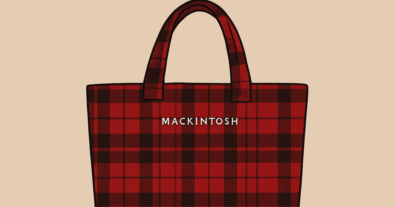 今月の当たり付録はこれ！可愛すぎる赤×黒チェックのトートバッグ｜苺大福