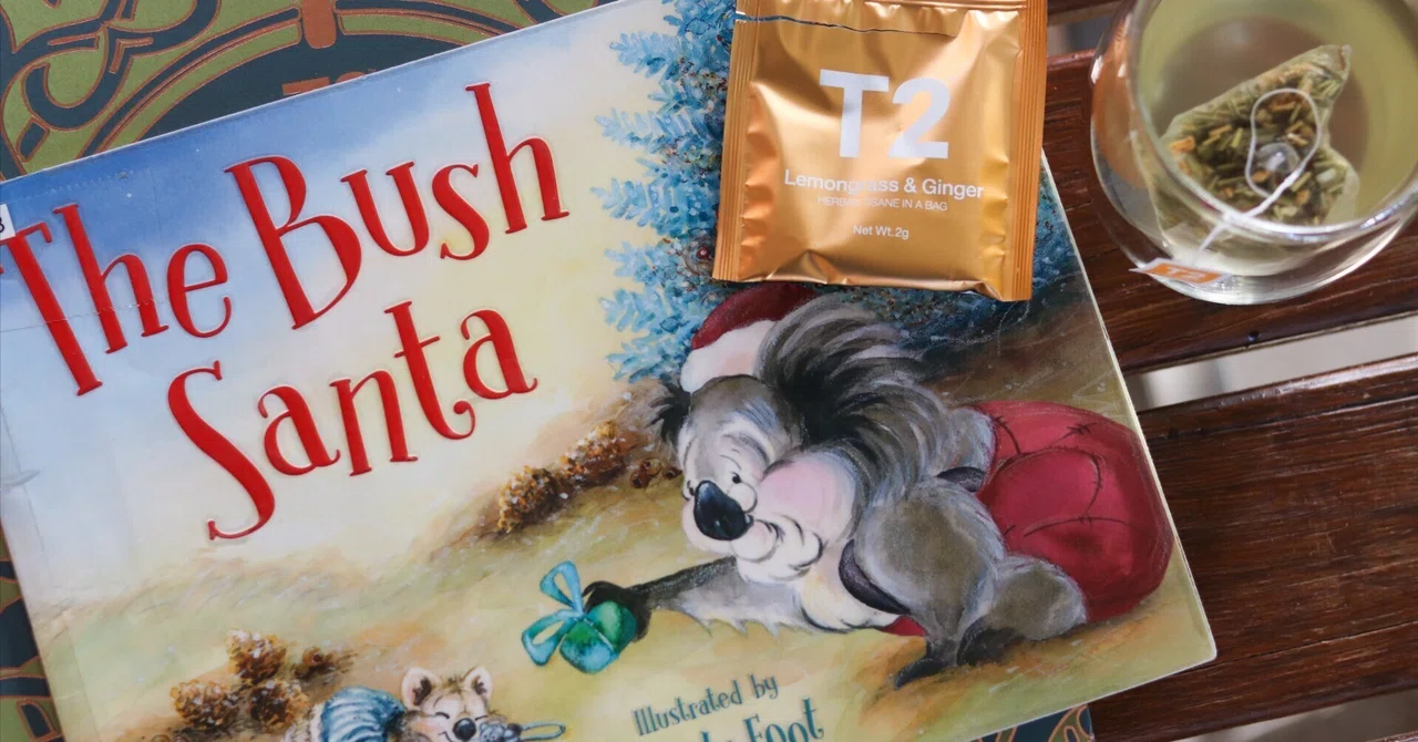 アドベントカレンダー「T2 Lemongrass & Ginger」と『The bush Santa』 #GLOBAroo｜WOOTY｜うってぃー