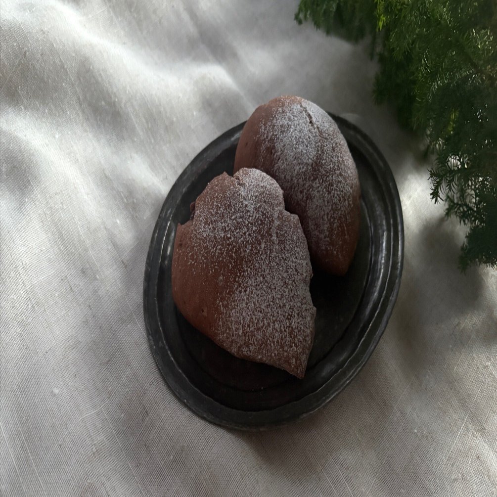 12月 クリームパン（ココア） Recipe！｜魚谷ミサ