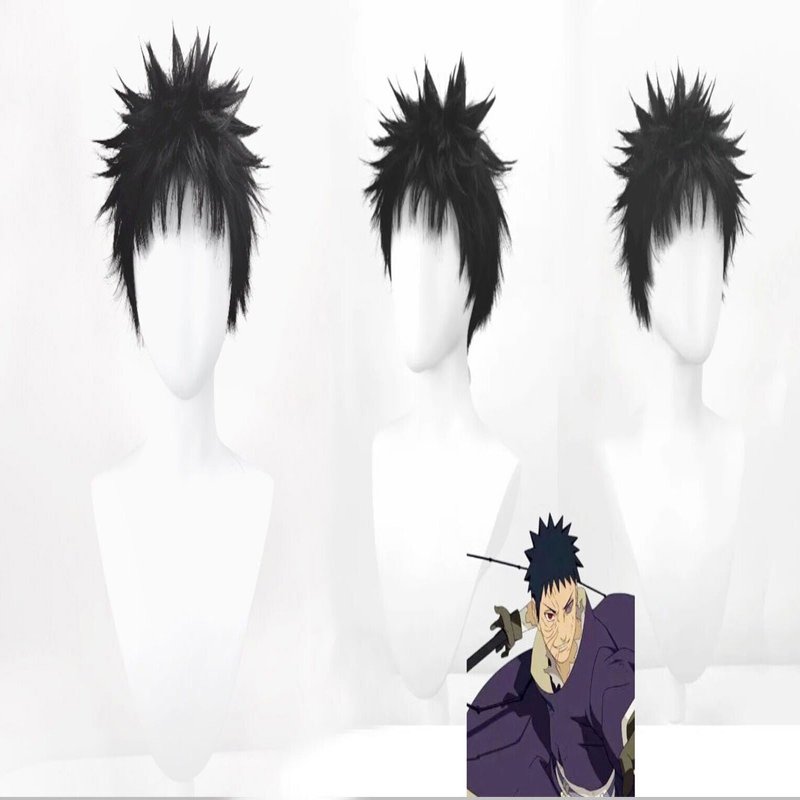 NARUTO-ナルト- うちはオビト 黒髪 かつら カツラ ウイッグ｜CUTE