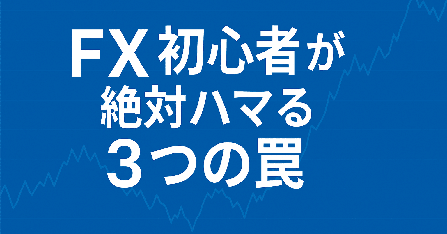 絶対知って】FX初心者が必ずハマる3つの罠｜カエ@FX×副業で稼ぐ人
