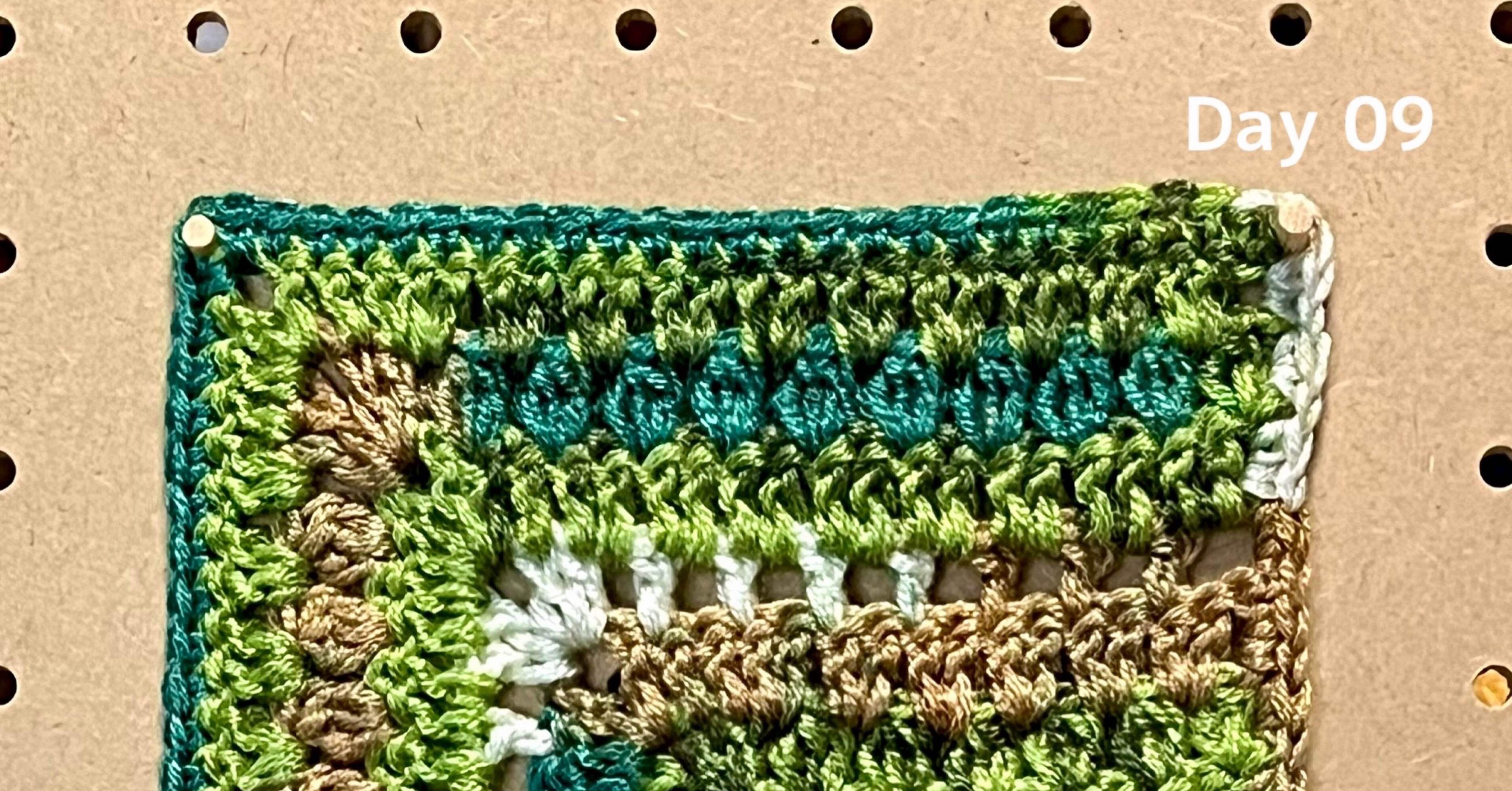 Day 09『かぎ針編みアドベント2025』｜リョウタロー