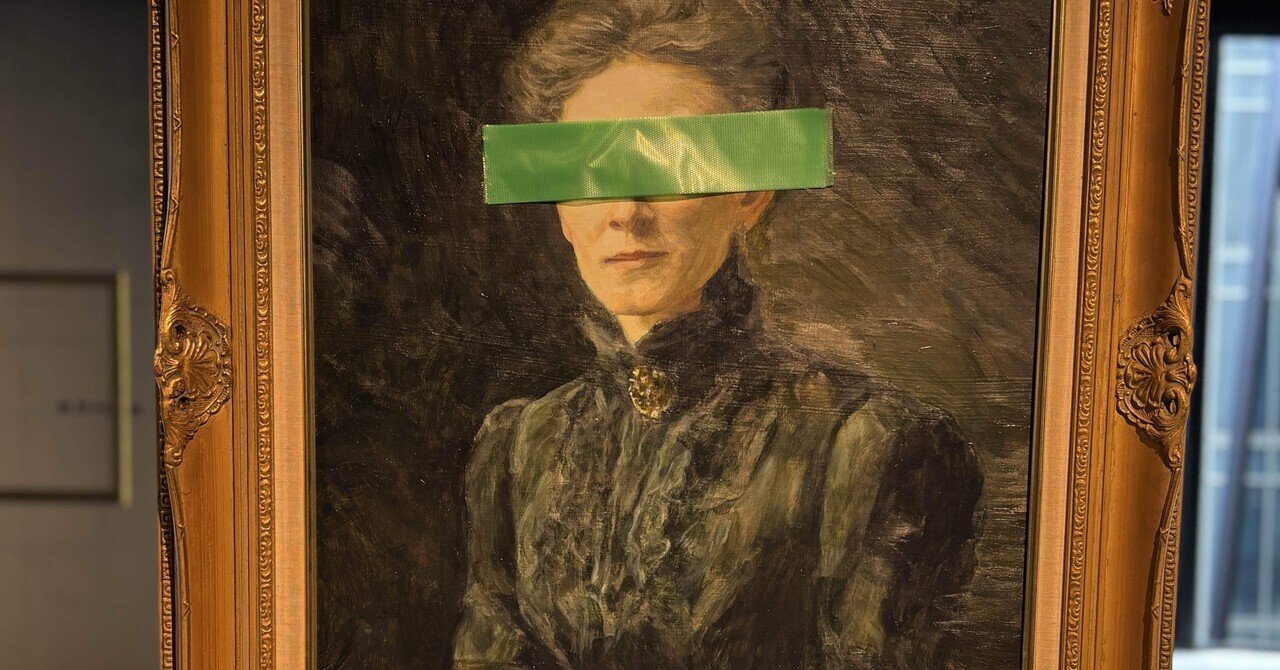 絵画 題名不明 タブーの向こう側へ──銀座「視てはいけない絵画展」｜ひなた