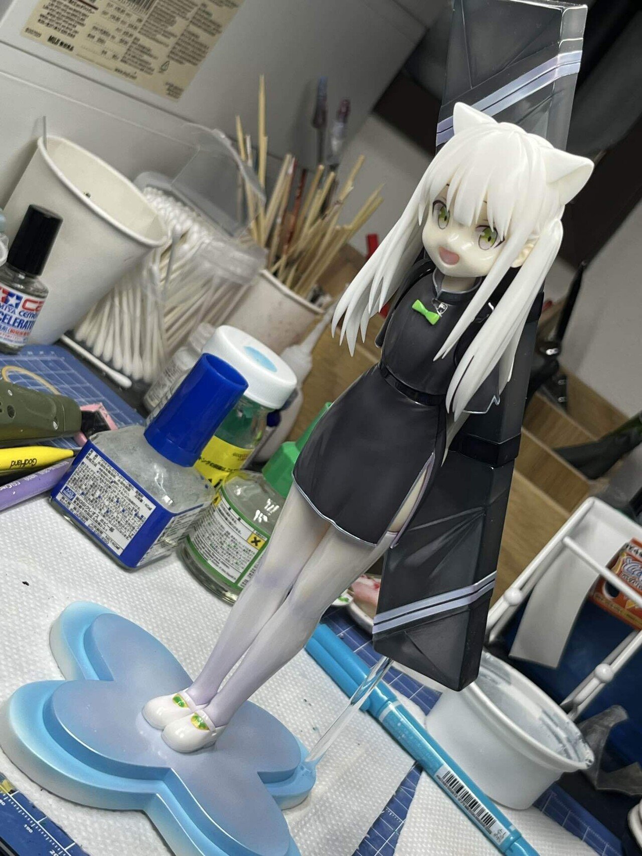 ガレージキット ブルーアーカイブ 春原シュン（幼女） 制作｜お茶漬け