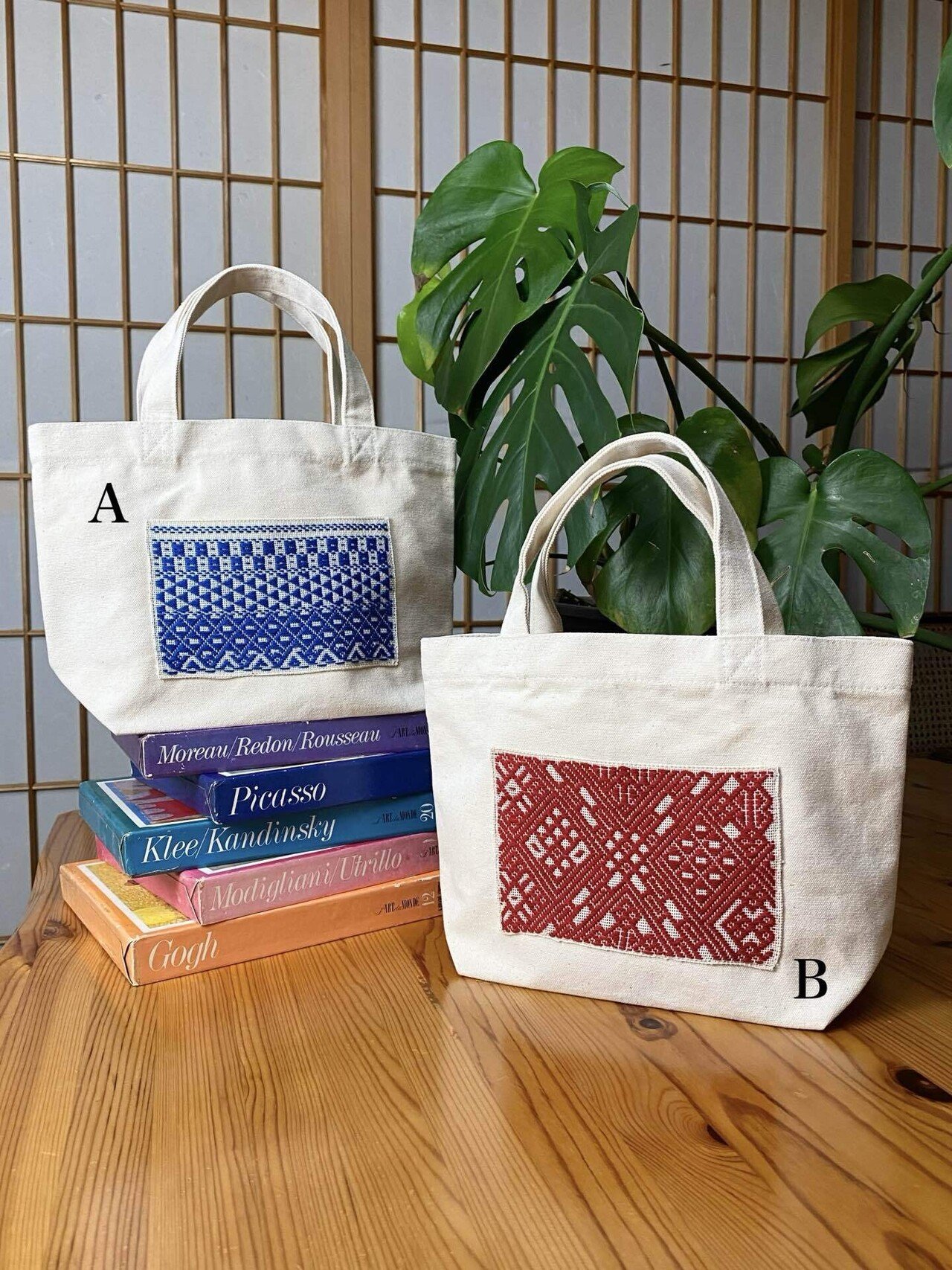 こぎん刺しキット「古作のリズム 〜トートバッグ」販売スタート