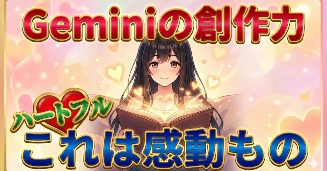Geminiで創る、心を揺さぶる物語― AIと紡ぐ共創のカタチ ―｜佐藤源彦@MBBS