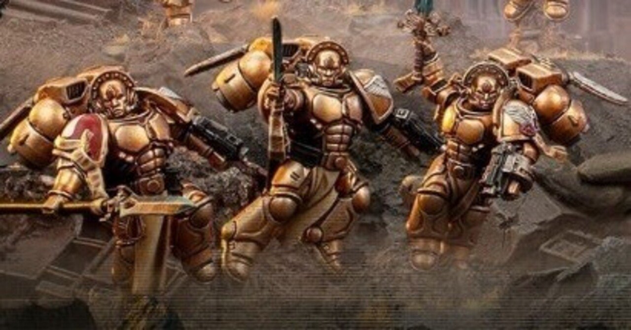 ウォーハンマー40K】ブラッドエンジェル追加デタッチメントで遊ぼう