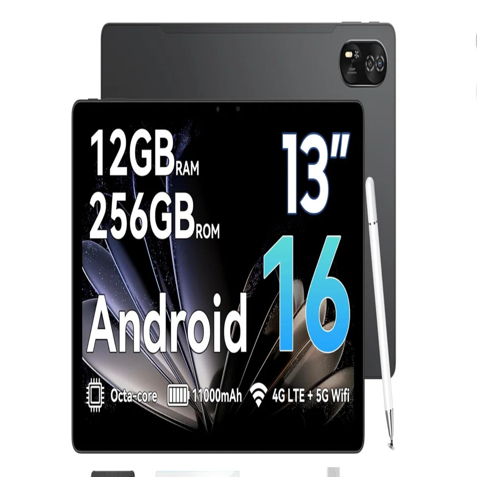 Android16搭載】Blackview MEGA8タブレットレビュー|13インチ大画面で