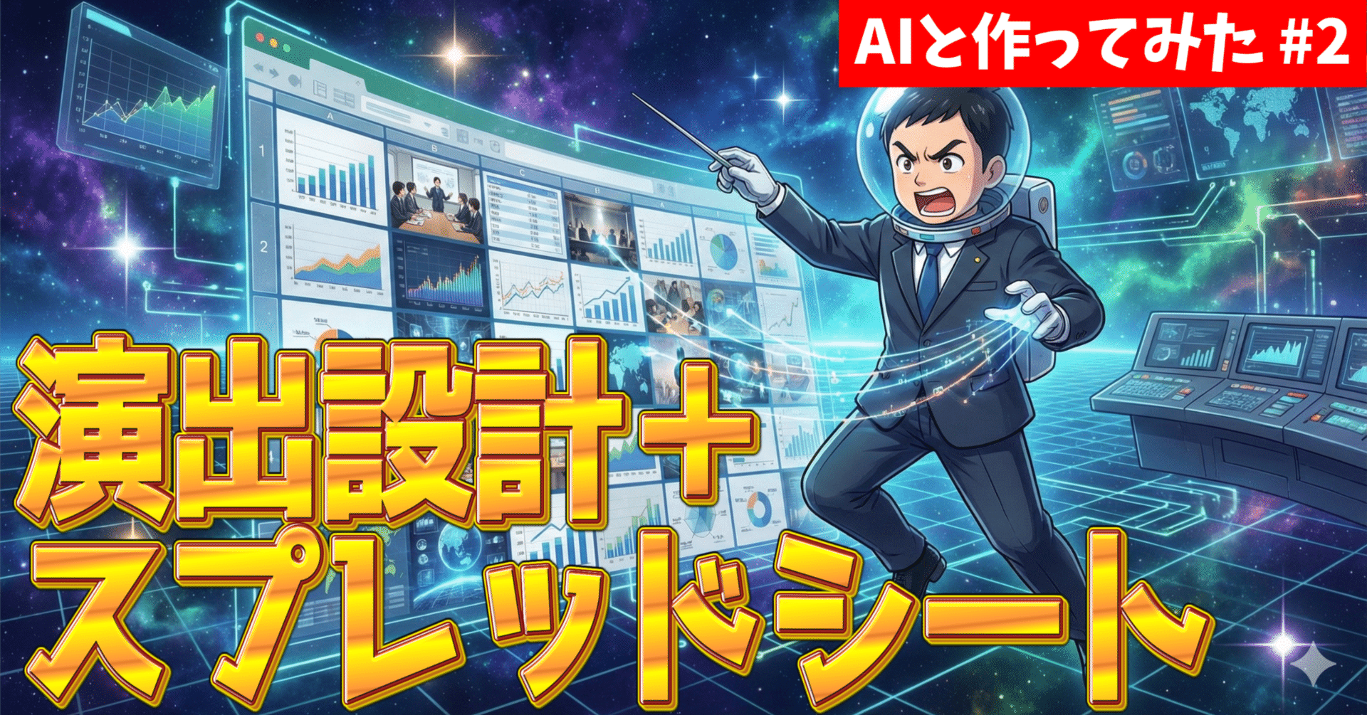 Googleスプレッドシートだけで動画演出を完結させる「コンテ」管理術