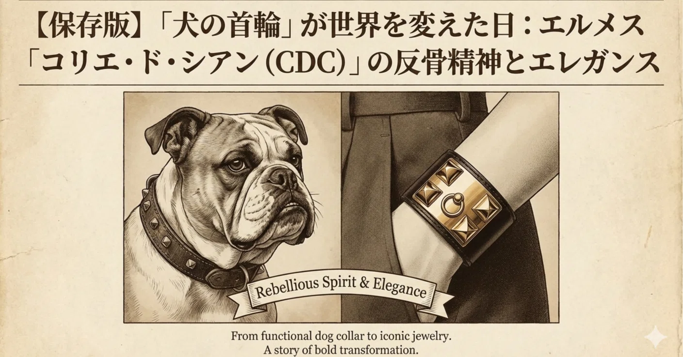 保存版】「犬の首輪」が世界を変えた日：エルメス「コリエ・ド・シアン