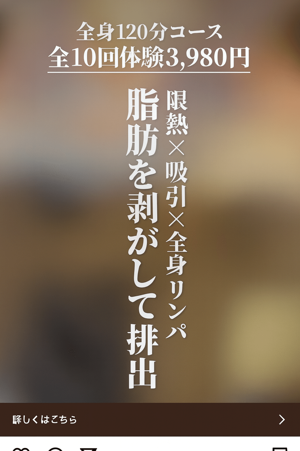 【値下げ！】頑張りましょう！セルライト除去エステダイエット 元祖セルライト潰し専門のパーフェクトライン(THE PERFECT LINE)