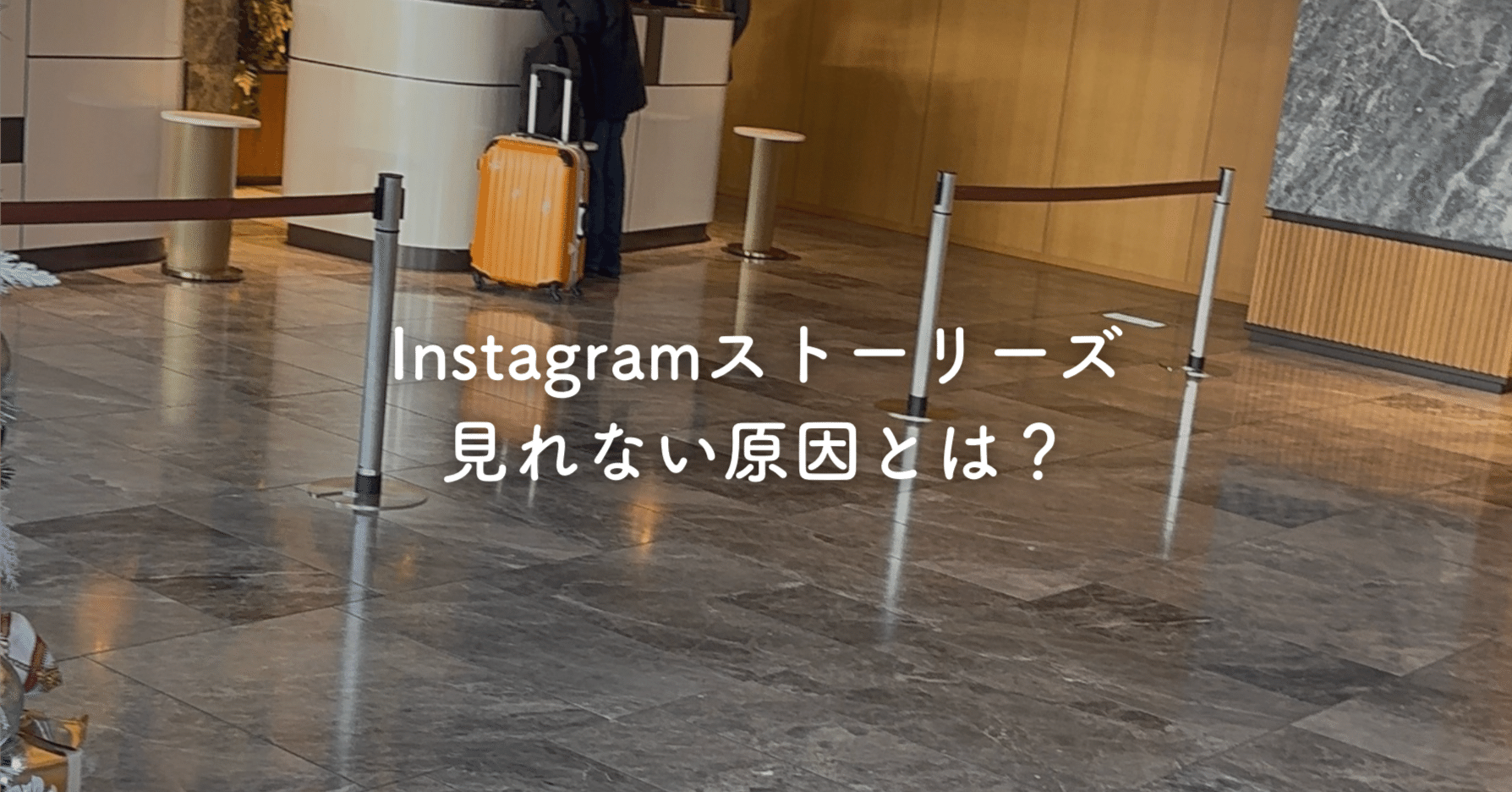 Instagram（インスタグラム）で自分のストーリーズが見れない原因とは？障害情報の確認から対処法をプロが徹底解説｜ソウタ｜株式会社S.Line 代表取締役