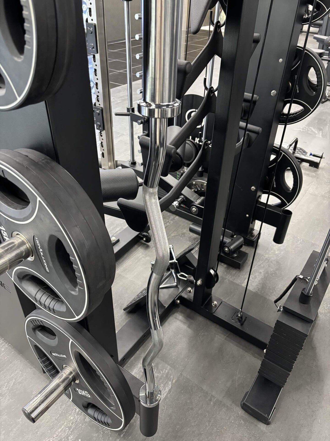 REVOLUONE レボルワン オールインワンラック ア ベンチ付き 解体済み REVOLUONE オールインワンスミスマシン ベンチ台無し ※引き取り限定