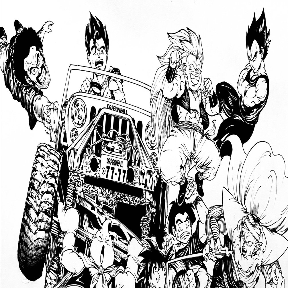 イラスト#5】ドラゴンボール｜くろ/漫画志望