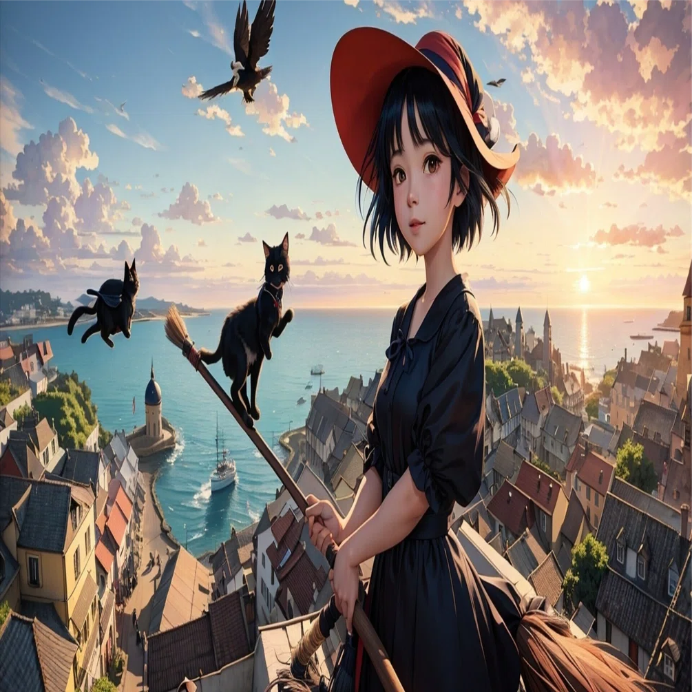 魔女の宅急便 風邪のシーン｜Akira Sakamoto