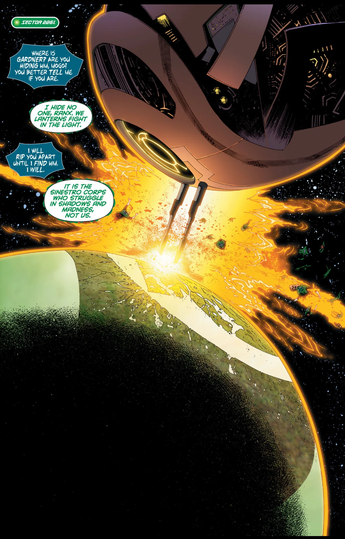 カイルの旅路：Green Lantern：New Gardians｜ルパイン