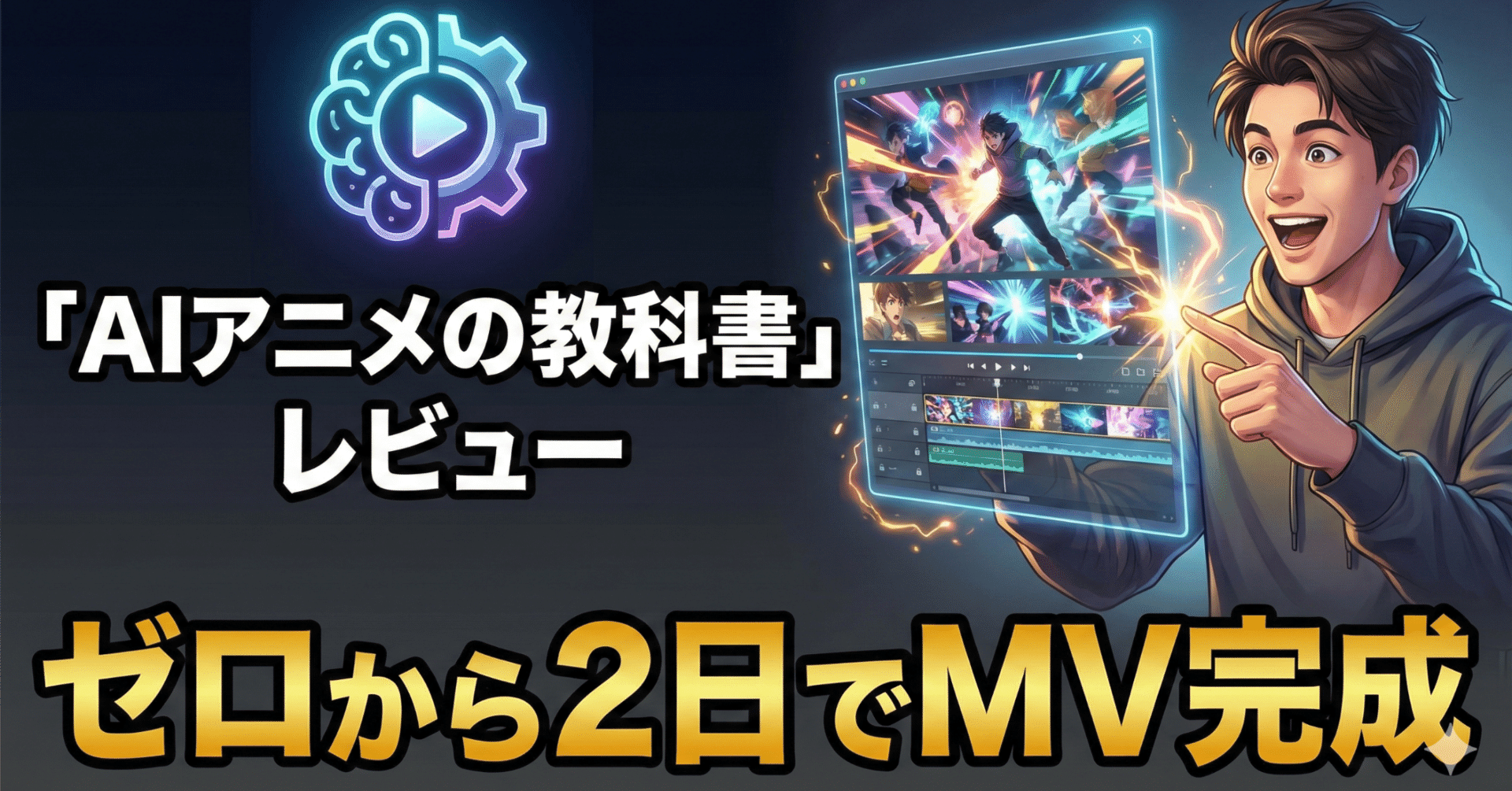 動画生成経験ゼロのぼくが、インフル明け2日で40秒のMVを完成させた話