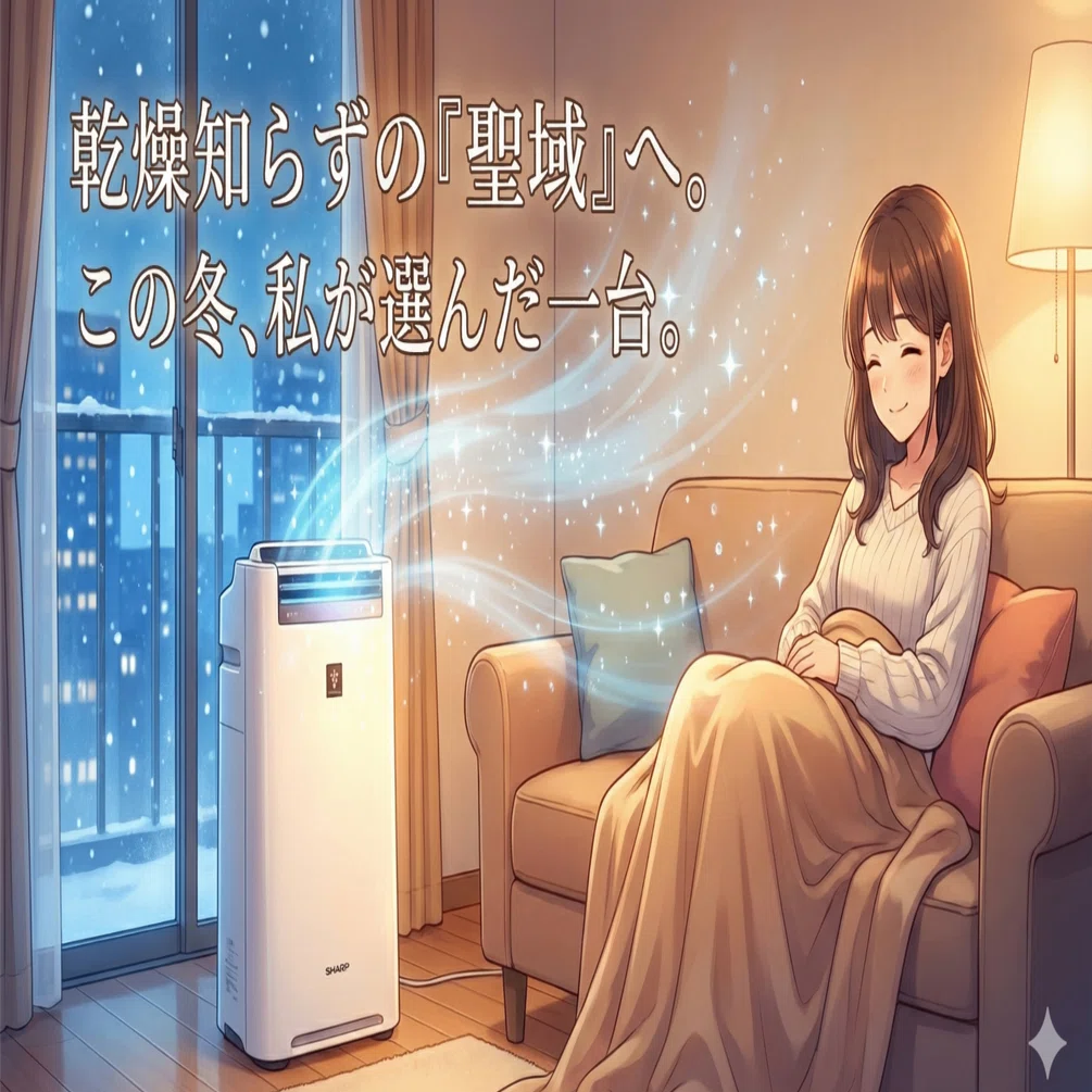 緊急提言】まだ乾燥した部屋でインフルと戦いますか？シャープ「KC