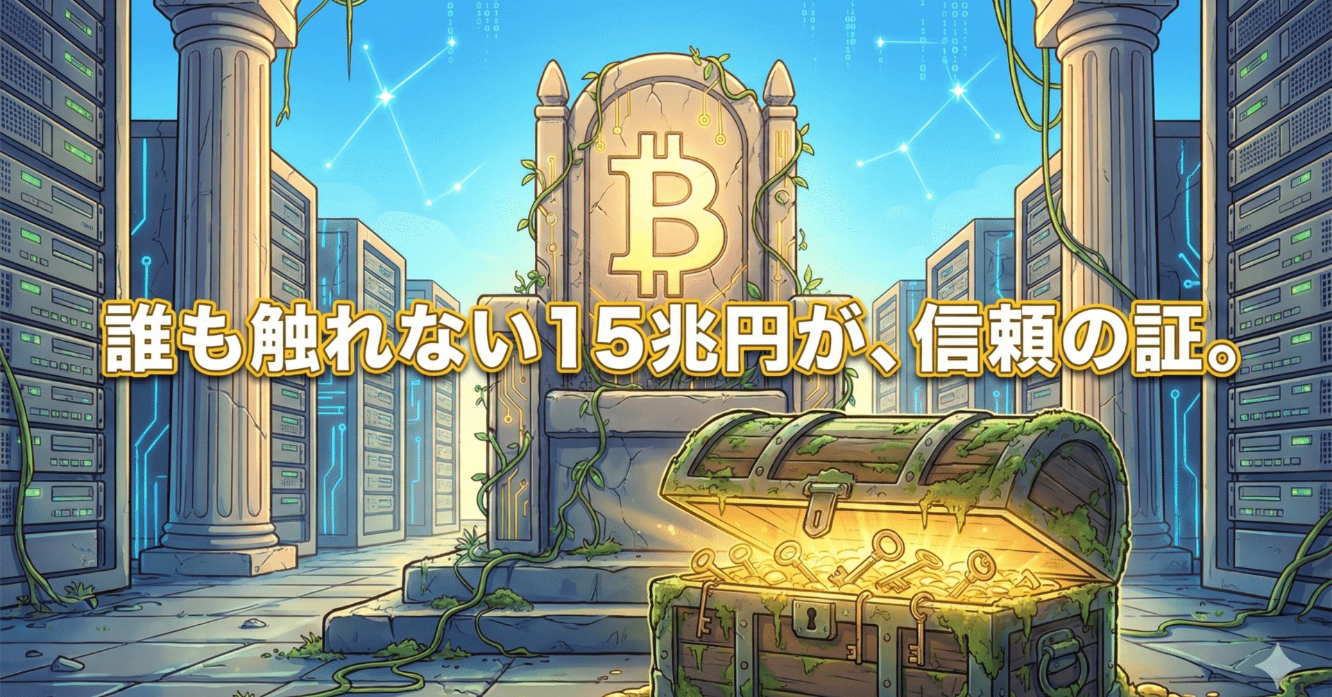 サトシ・ナカモトの「15兆円」はなぜ動かないのか？──不在の神が担保するビットコインの正当性｜ロドリゴエルナンデス
