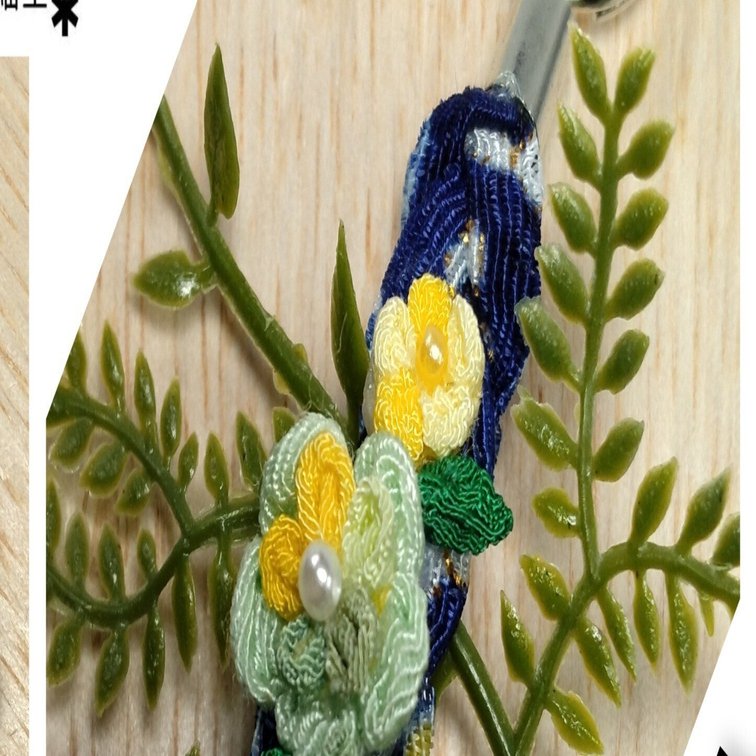 黄緑と黄色」ストラップ｜Coto❁