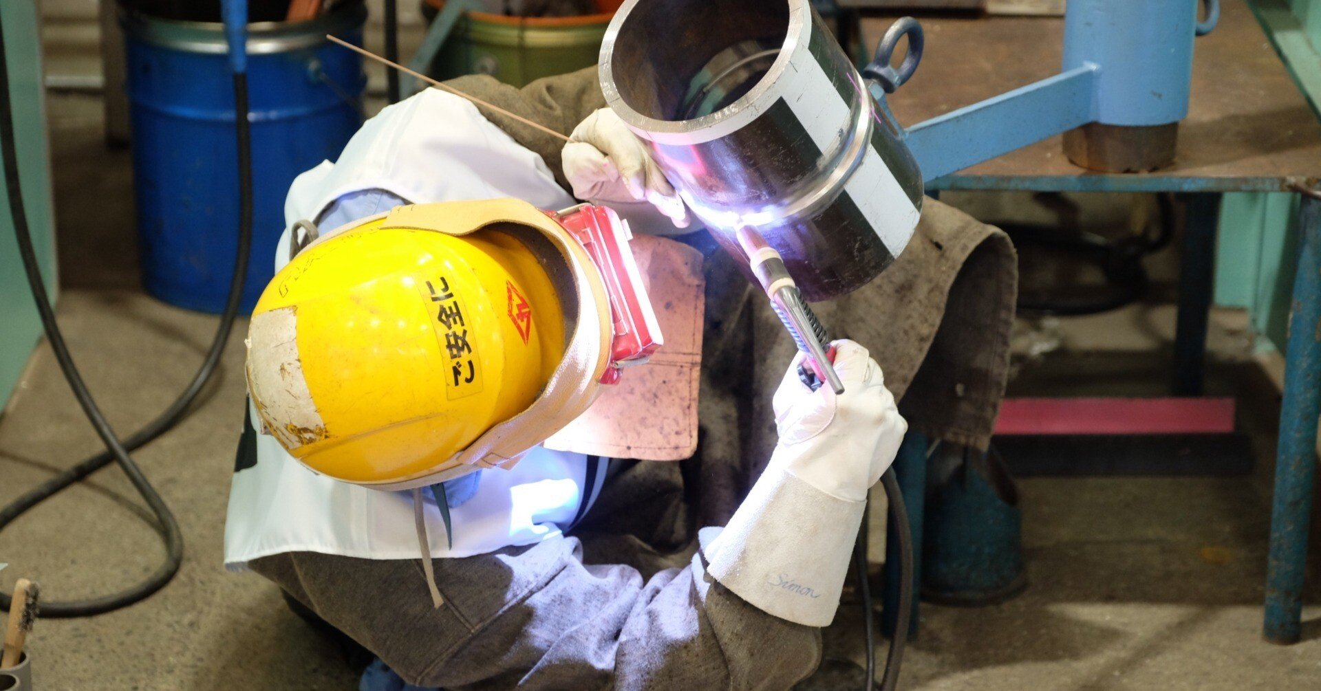 山九（株） 社内競技会本選 世界中の精鋭溶接士38人が集い技能磨く