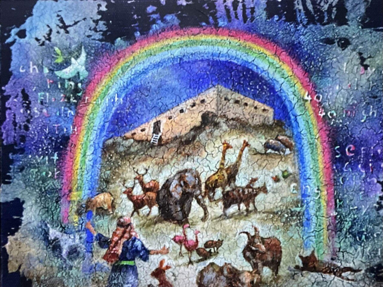 藤岡しんたろう』絵画、息子成人祝23年経った〜嫁に『新城征孝』静物画