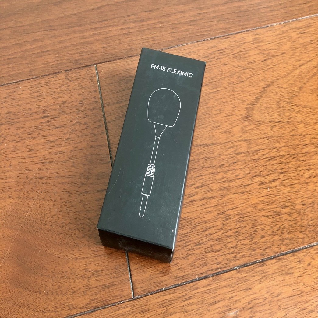 GoProの外部マイクに試行錯誤。今度はDJI FM-15フレキシブル