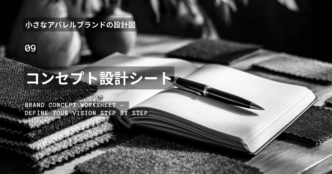 Brand Concept Design Worksheet｜myuzikworks
