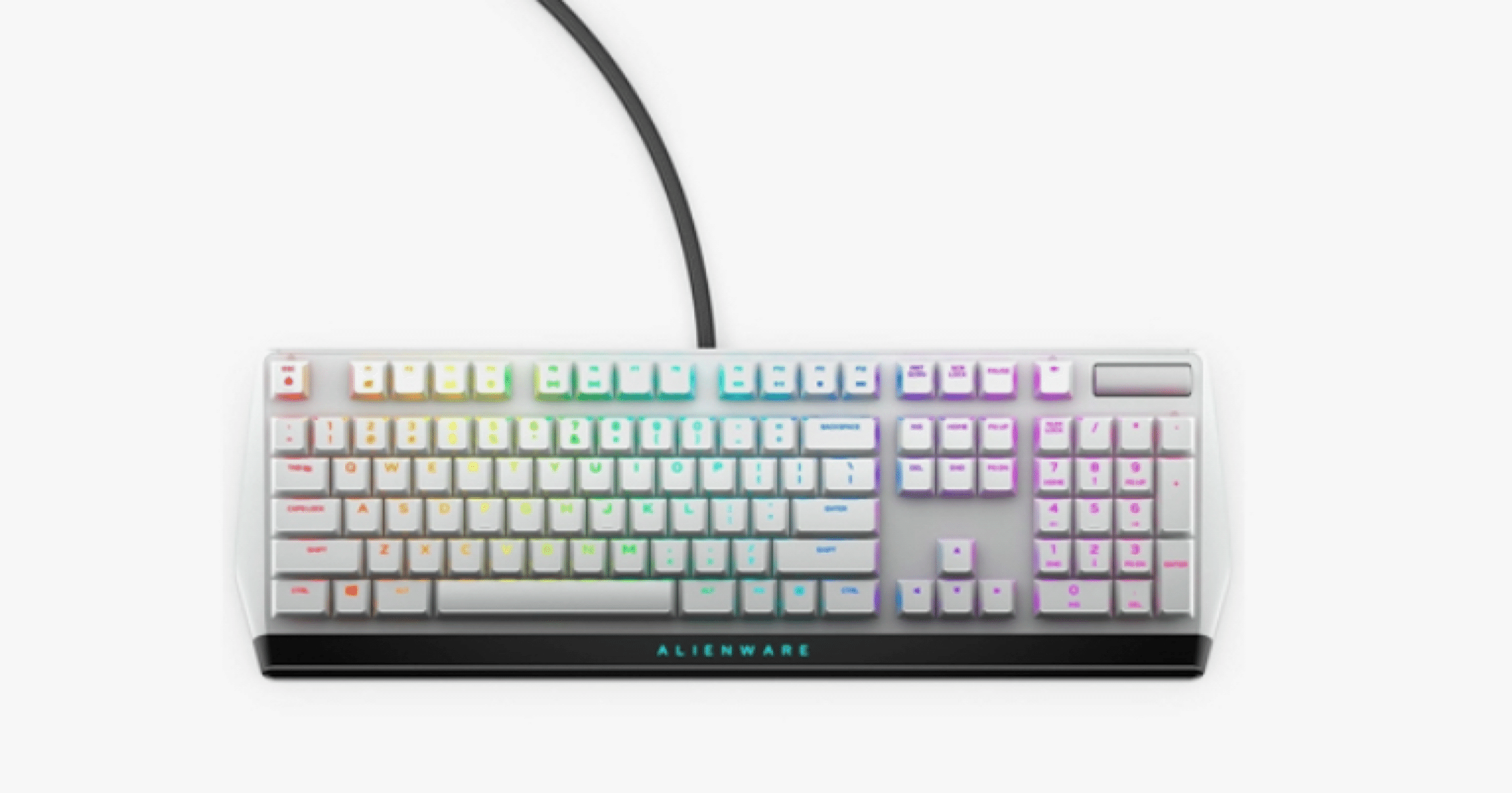 Dell ALIENWARE ロープロファイル USB ゲーミングキーボードメカニカル