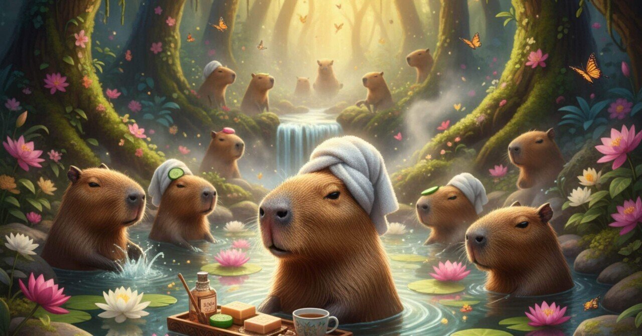 カピバラさん🩷｜easy_maro｜note