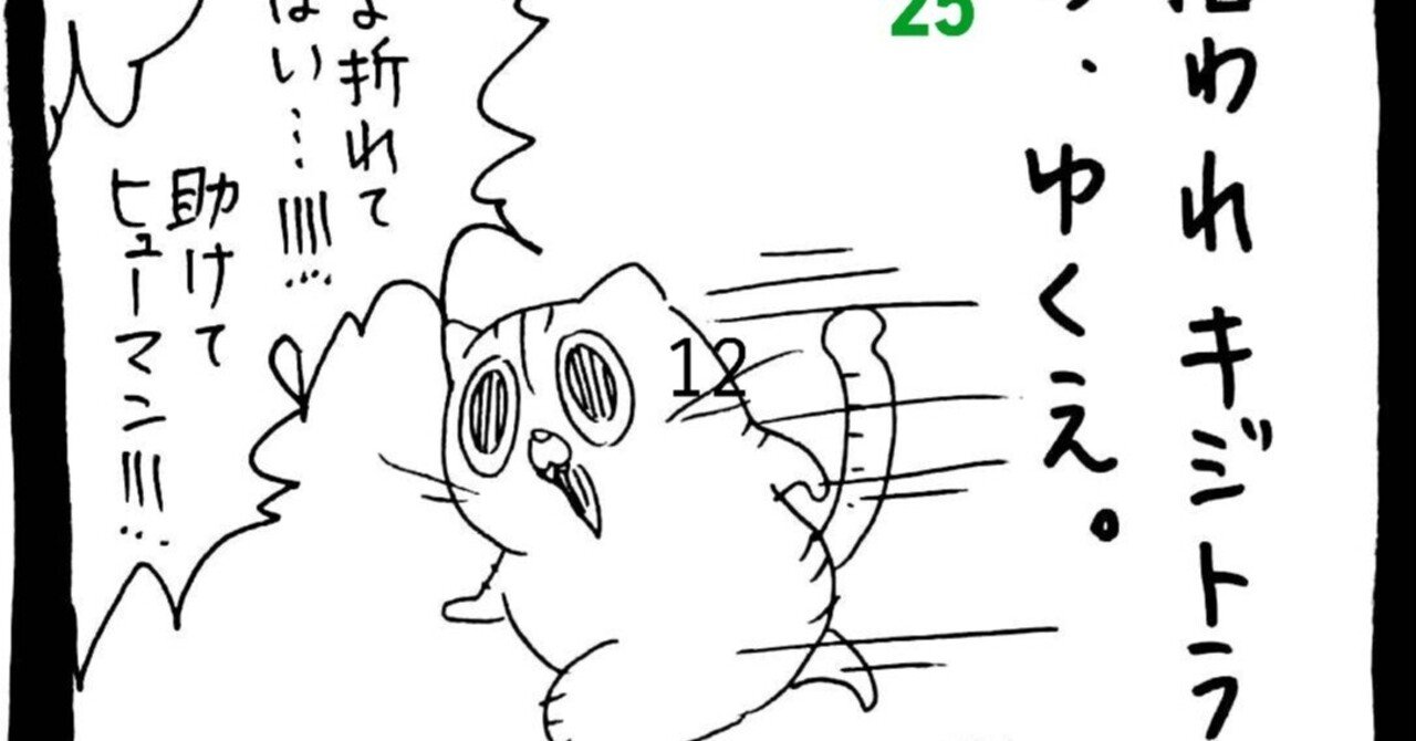 拾われキジトラのゆくえ25｜うさぎのみみちゃん
