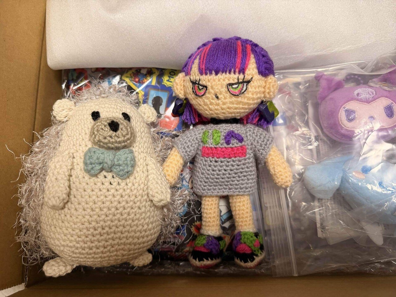 ニラちゃん/あみぐるみ｜Mamemochi