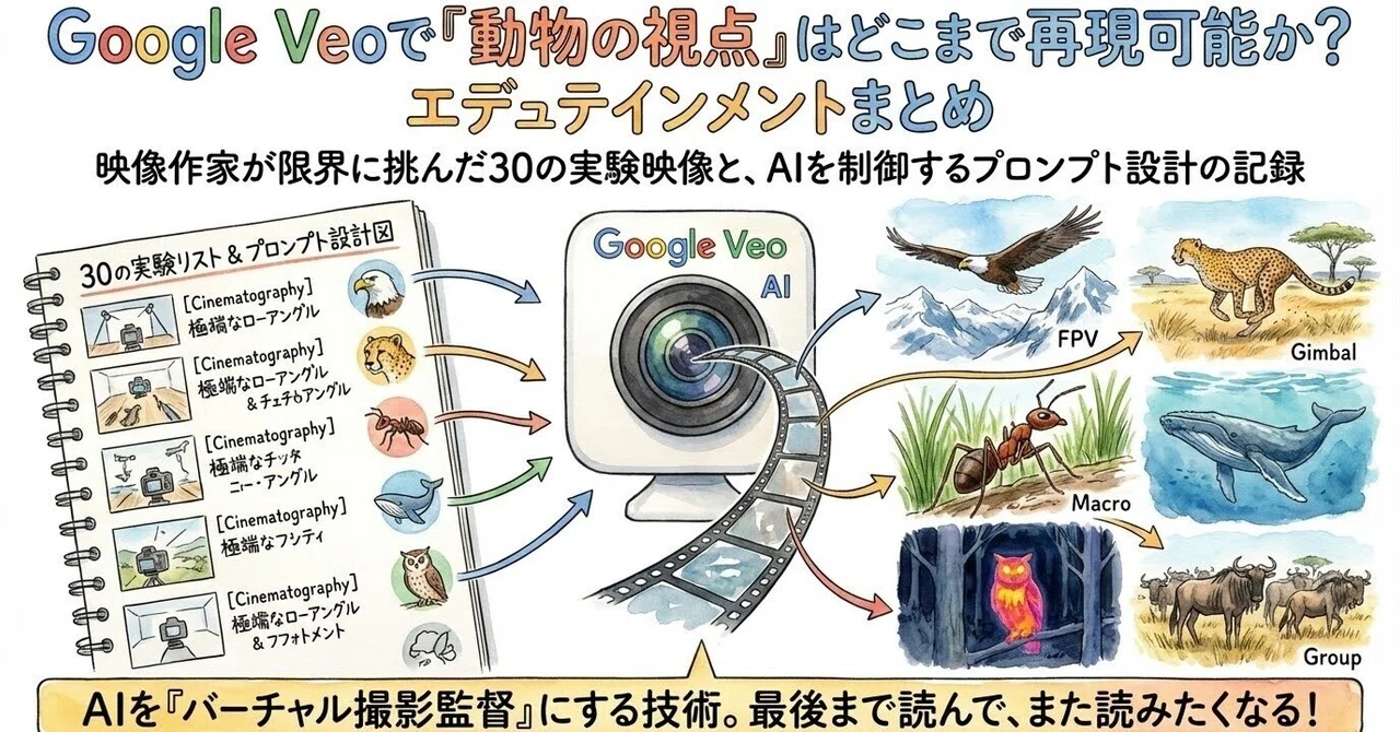Experiment Log 29: How far can 'animal perspectives' be reproduced with ...