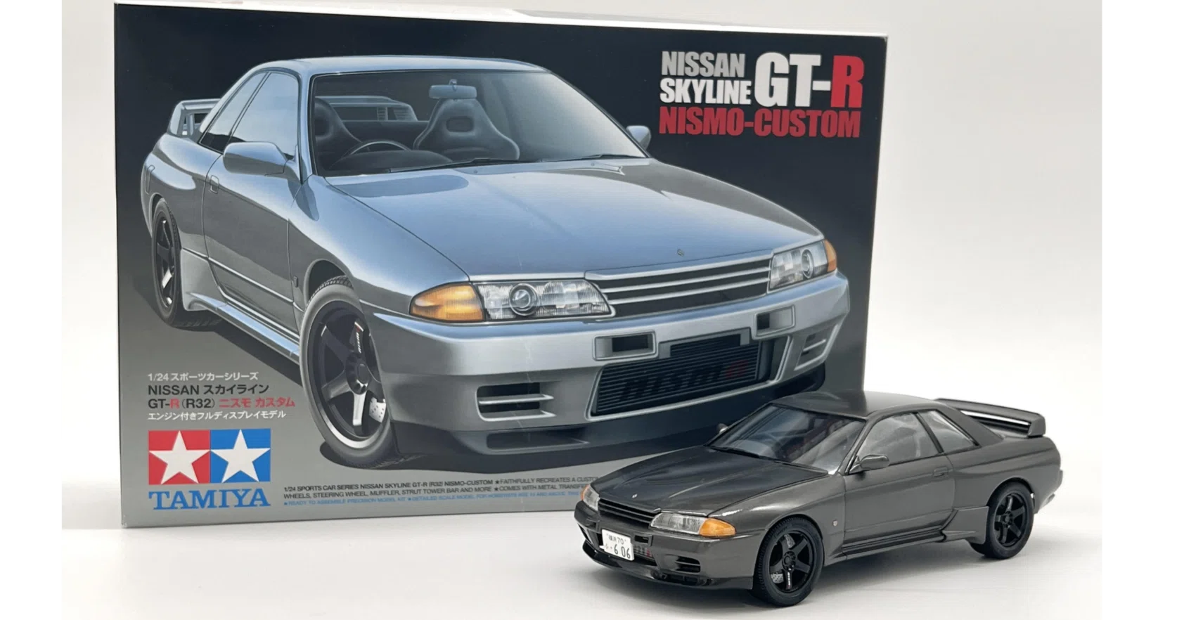 TAMIYA】スカイライン GTR R32 プラモデル ｜泡