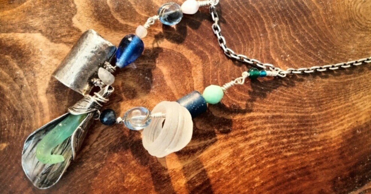 銀化ローマングラス作品『雪解け』｜九藤 朋