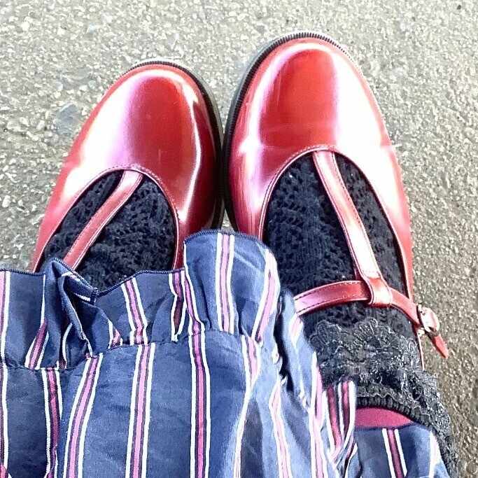 お迎え品】Chalmiere(シャルミエール)レースアップフリルスカート