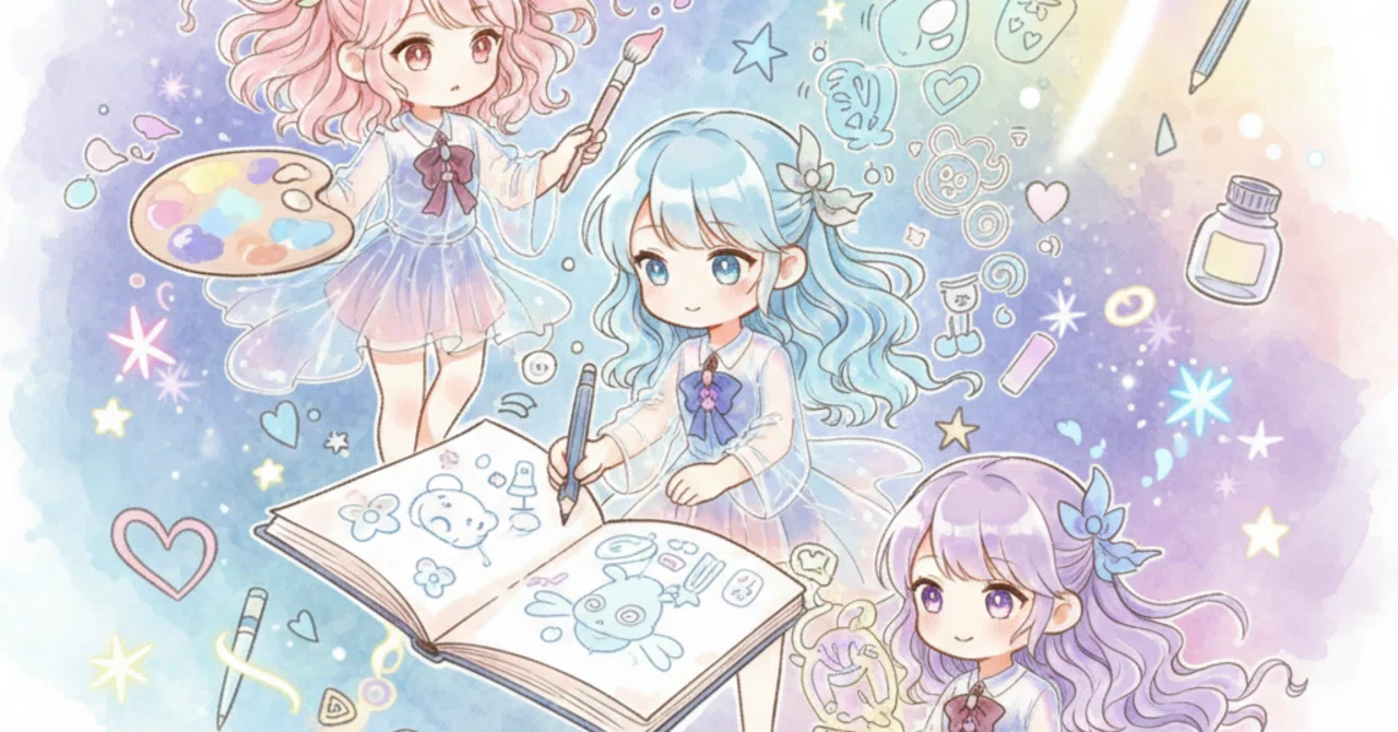 1点物】 手描き イラスト 「これからもずっと、私の隣にいてくれる