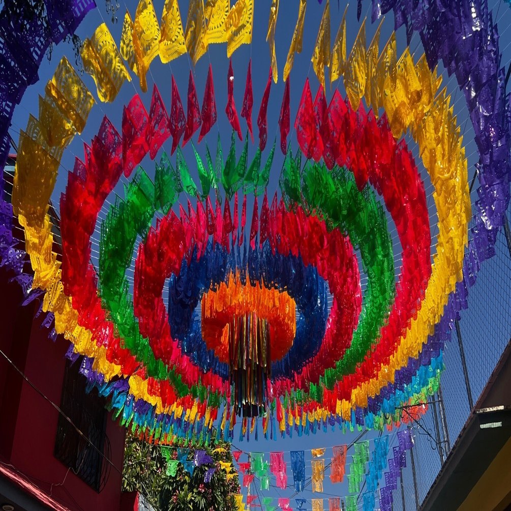 メキシコ旅🇲🇽〜オアハカ編③カラフルな街並みにカフェを満喫｜mana1117