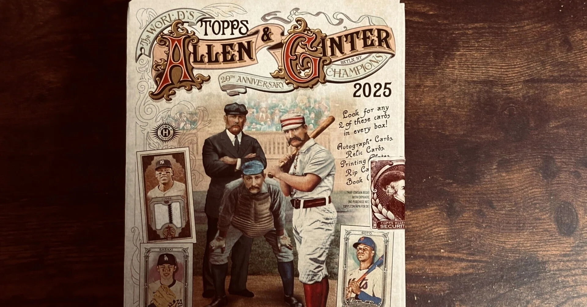 開封】Topps 2025 Allen & Ginter（アレギン）Hobby Box【RIPカード出