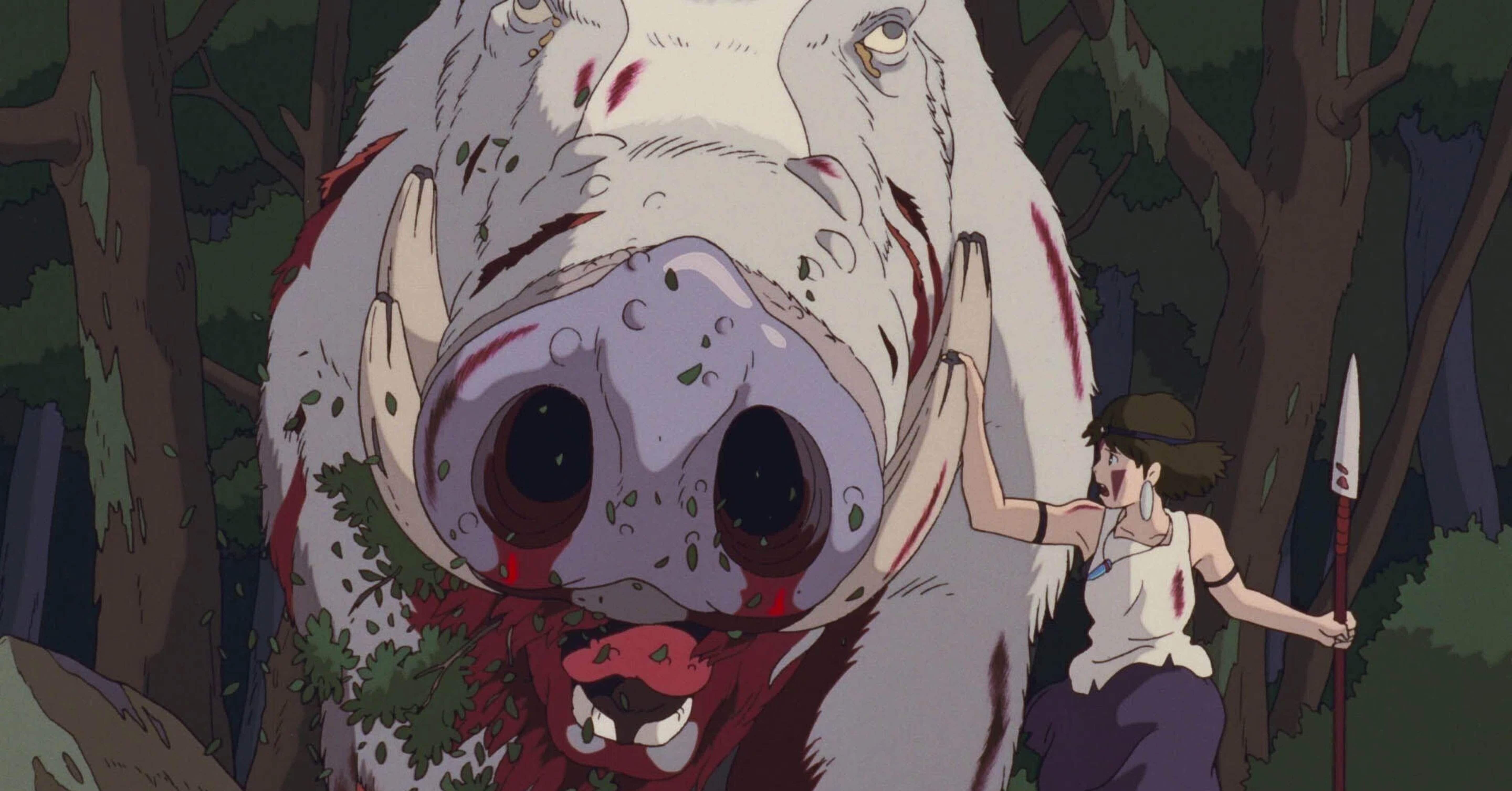 もののけ姫　セル画　乙事主 もののけ姫 セル画 乙事主 もののけ姫 セル画 乙事主 モロの君