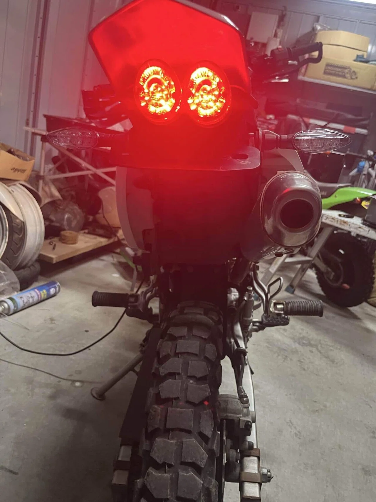 KLX125（vol.4）テールランプ｜pecotiha