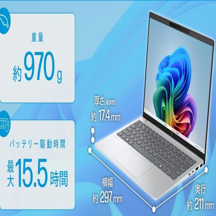 HP OmniBook 7 Aero 13-bg 1009AU 32GB 1TB HP OmniBook 7 Aero 13 