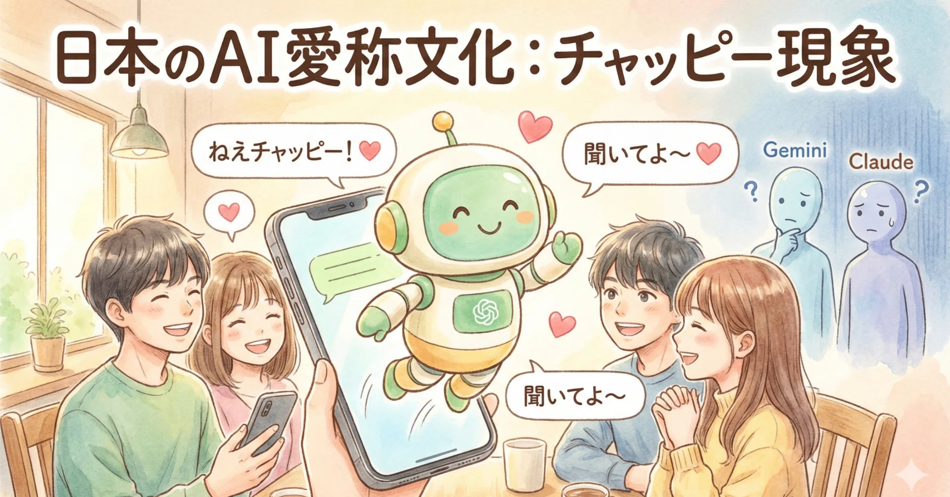 考察】なぜChatGPTは『チャッピー』と呼ばれるのか？日本人の国民性と