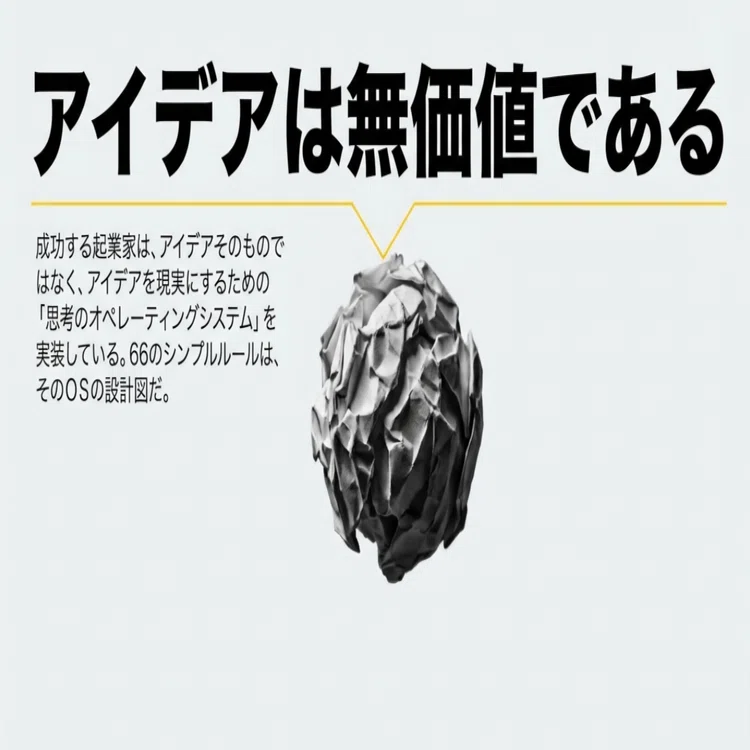 起業家のための66のシンプルなルール｜Kaito Yoshizumi / 吉住 海斗
