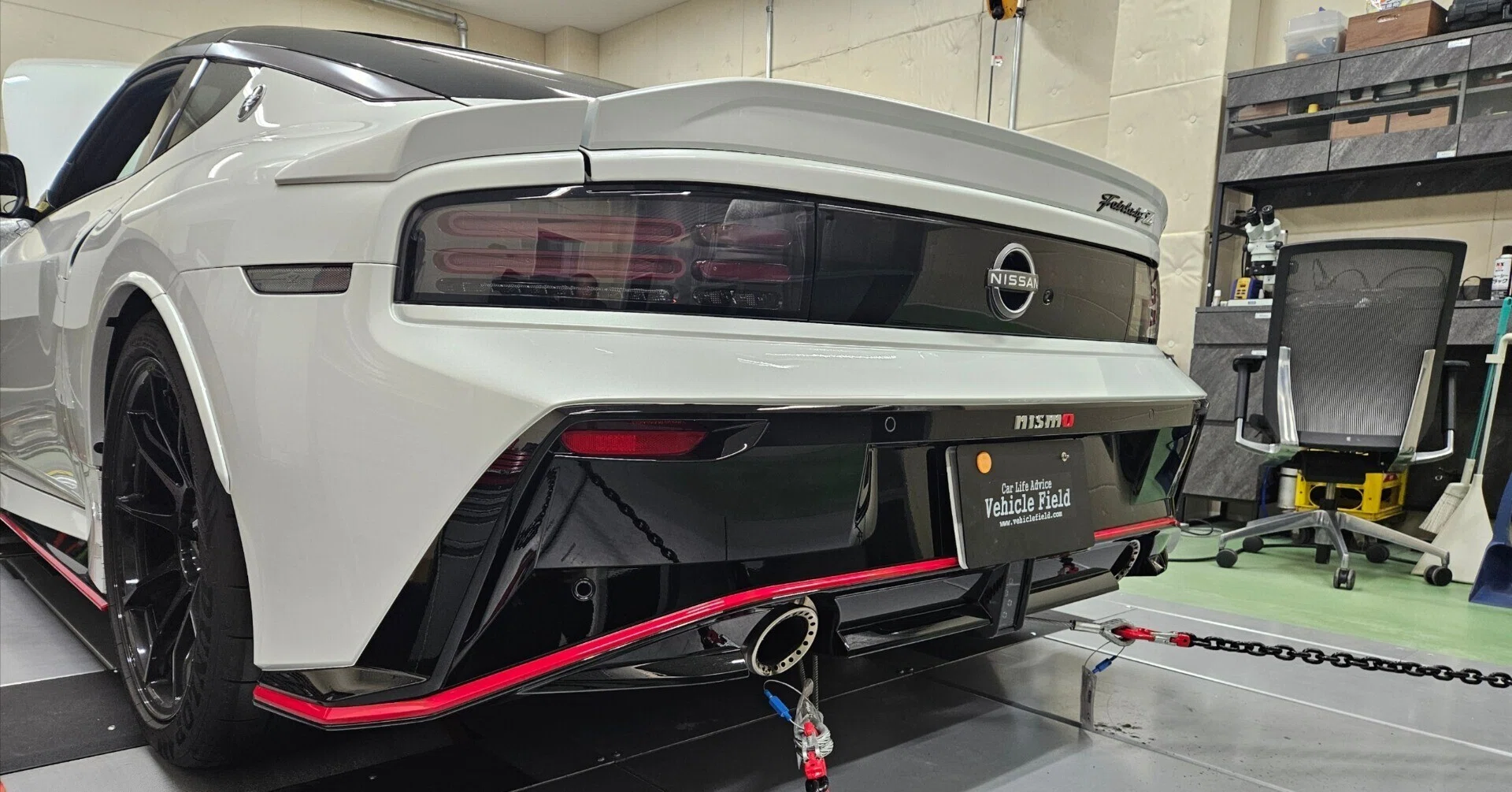 RZ34 NISMO フェアレディZに於けるノーマルマフラーとHKS製スーパー