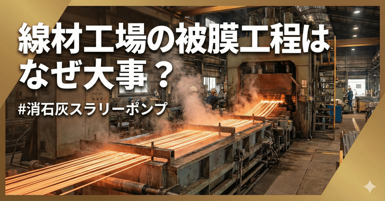 線材工場の被膜工程はなぜ大事？