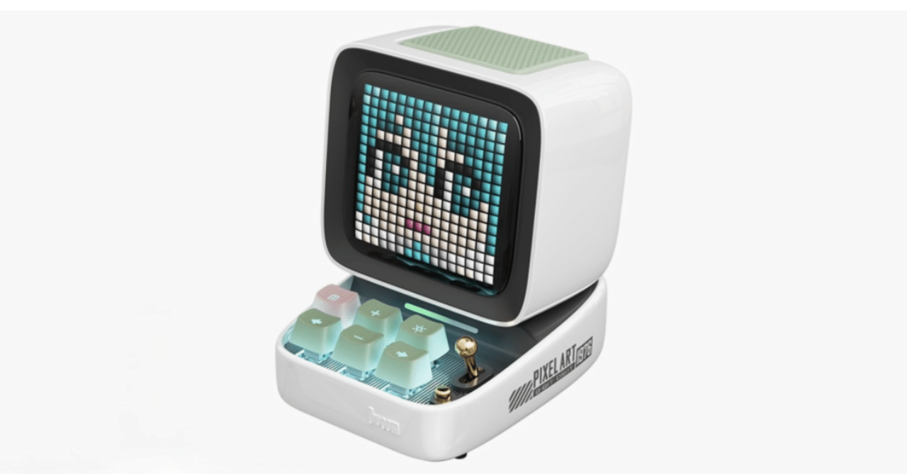 Divoom Ditoo Bluetoothスピーカー ホワイト Divoom Ditoo Pro ワイヤレススピーカー（ホワイト）｜おうちで