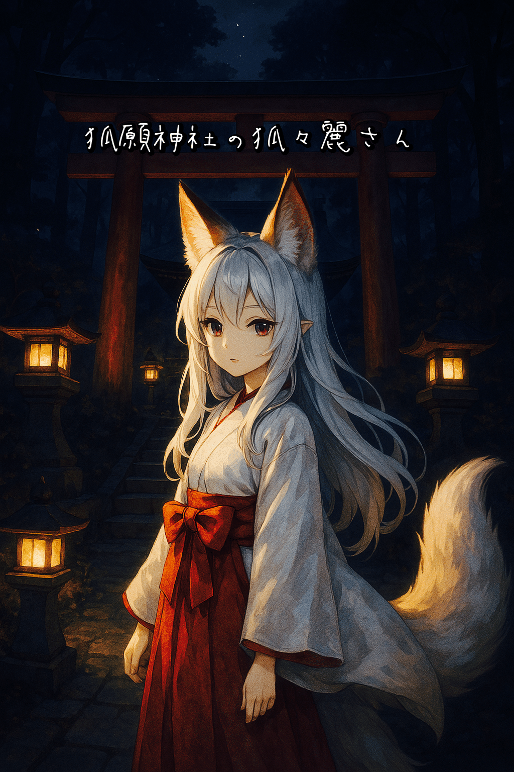 ショート小説】狐願神社の狐々麗さん｜鳥部 本太郎
