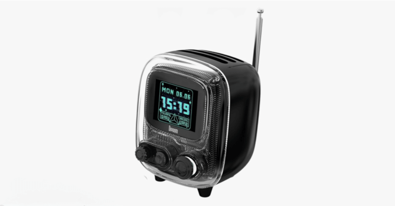 Divoom Tiivoo 2 ワイヤレススピーカー（ブラック）｜おうちでアマゾン生活